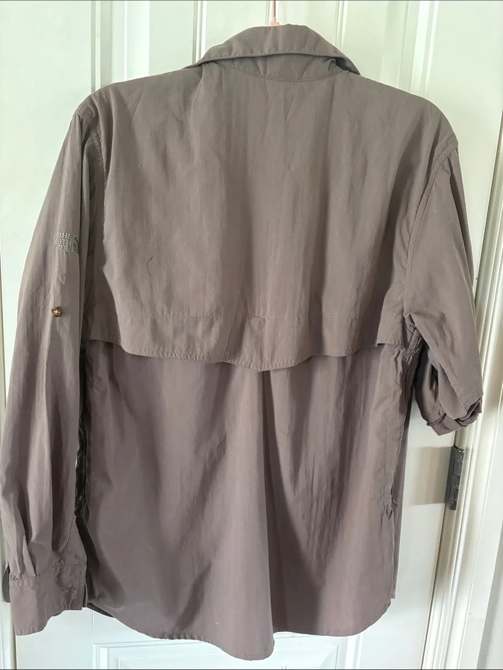 The North Face Taupe Lightweight Shirt Jacket